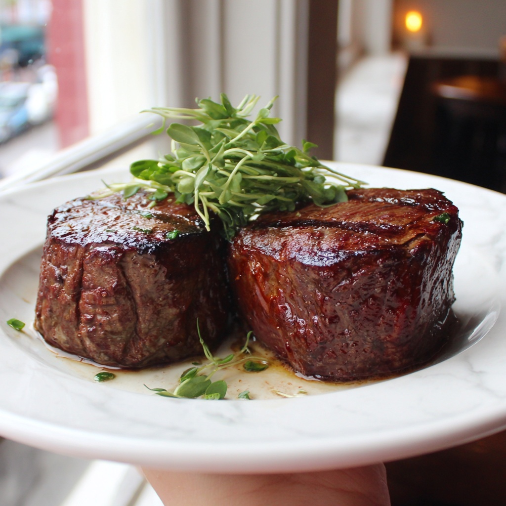 Garlic Butter Beef Chops: 25 Minutes to Juicy Bliss Recipe - Recipe Image