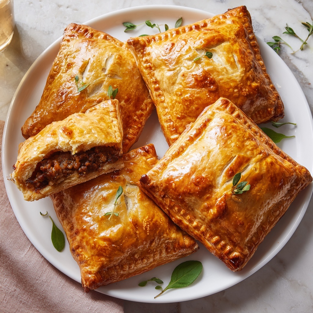 Beef and Cheese Hand Pies: A Delicious Recipe for Savory Snacks Recipe - Recipe Image