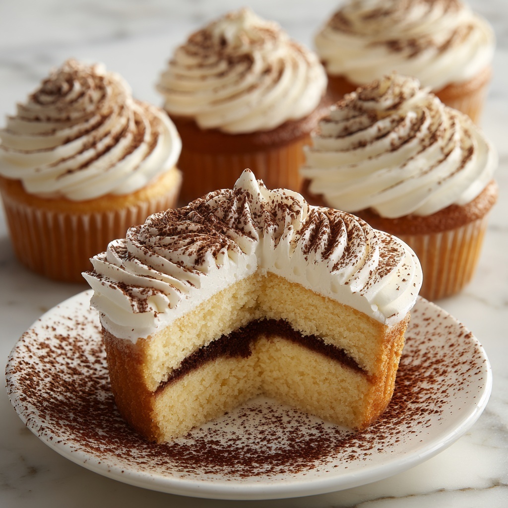 Tiramisu Cupcakes Recipe - Recipe Image