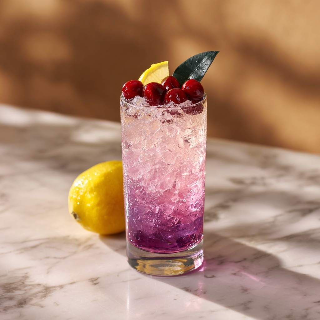 Jamaican Purple Rain Mocktail Recipe - Recipe Image