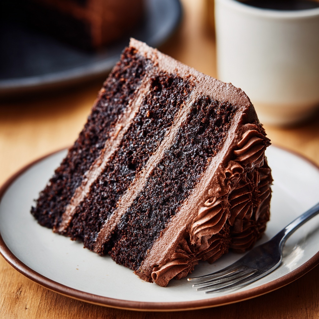Super Moist Chocolate Cake Recipe - Recipe Image