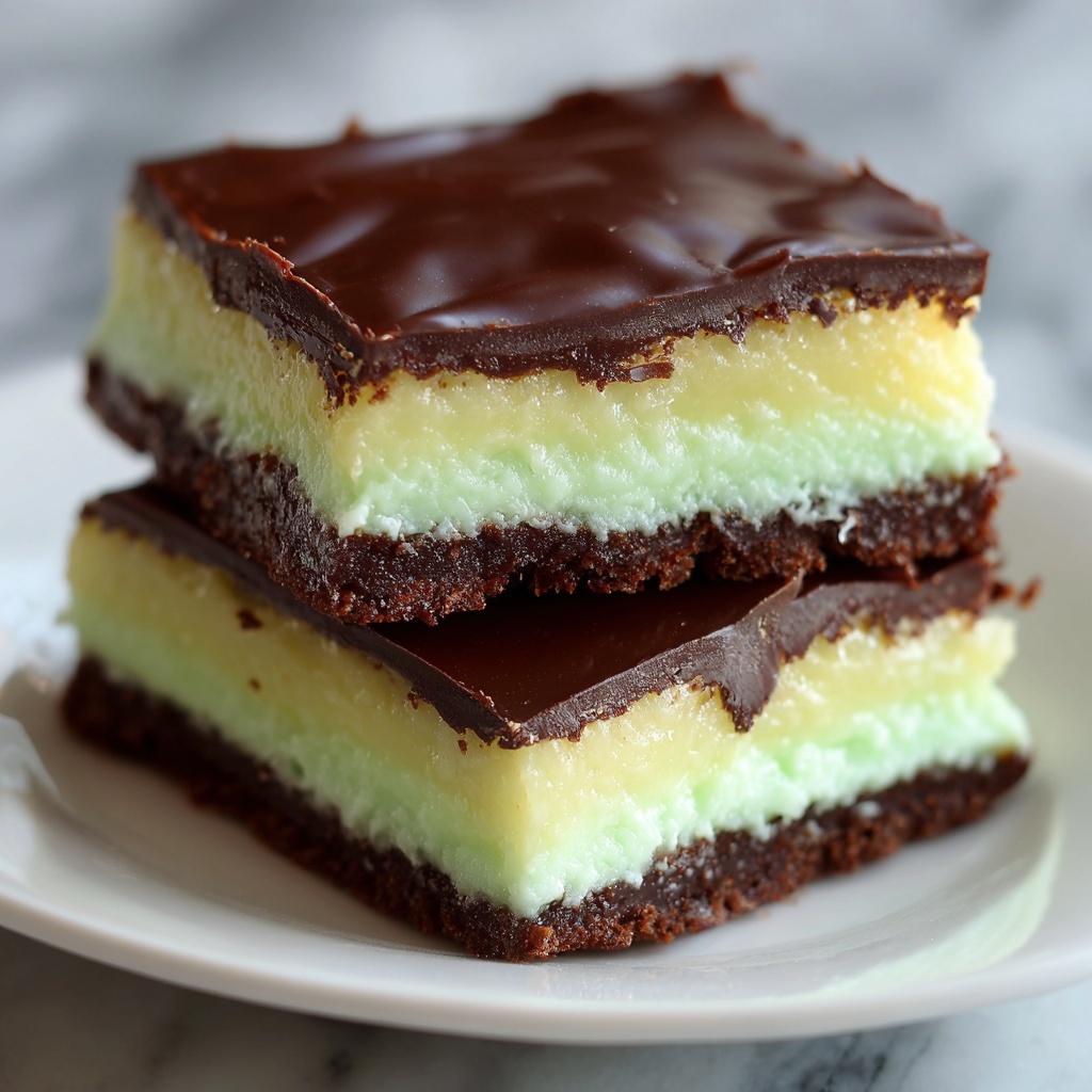 Fudgy Mint Chocolate Chip Cheesecake Swirl Brownies Recipe - Recipe Image