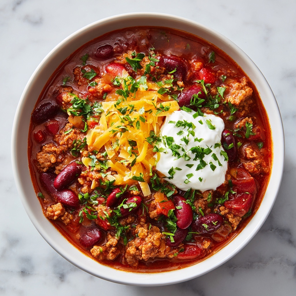 Ground Turkey Chili Recipe - Recipe Image