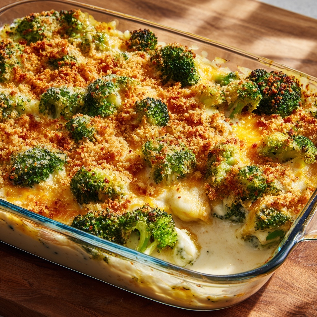 Cheesy Broccoli Casserole Recipe - Recipe Image