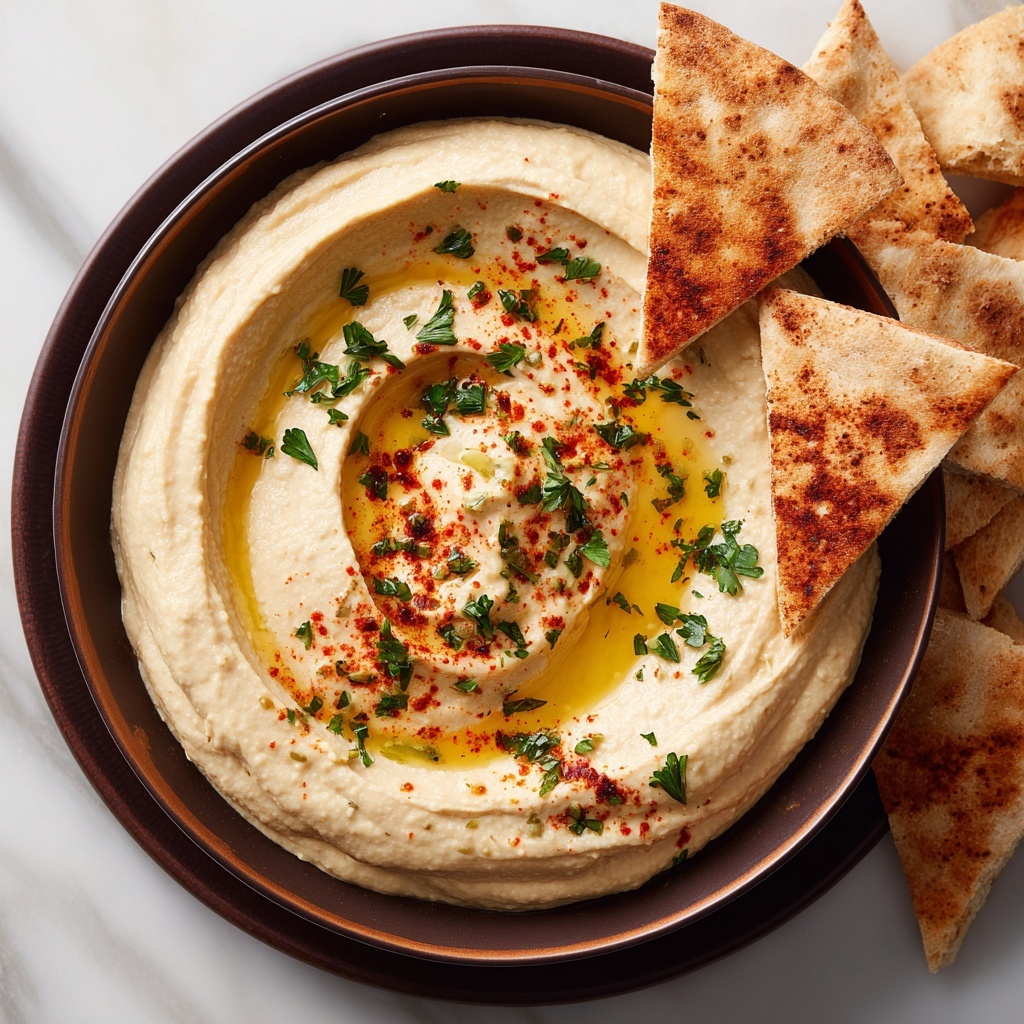 Creamy Hummus Recipe for the Smoothest Dips Ever Recipe - Recipe Image