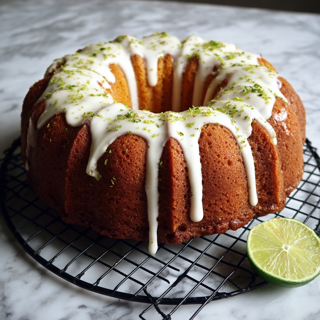 Key Lime Bundt Cake Recipe - Recipe Image