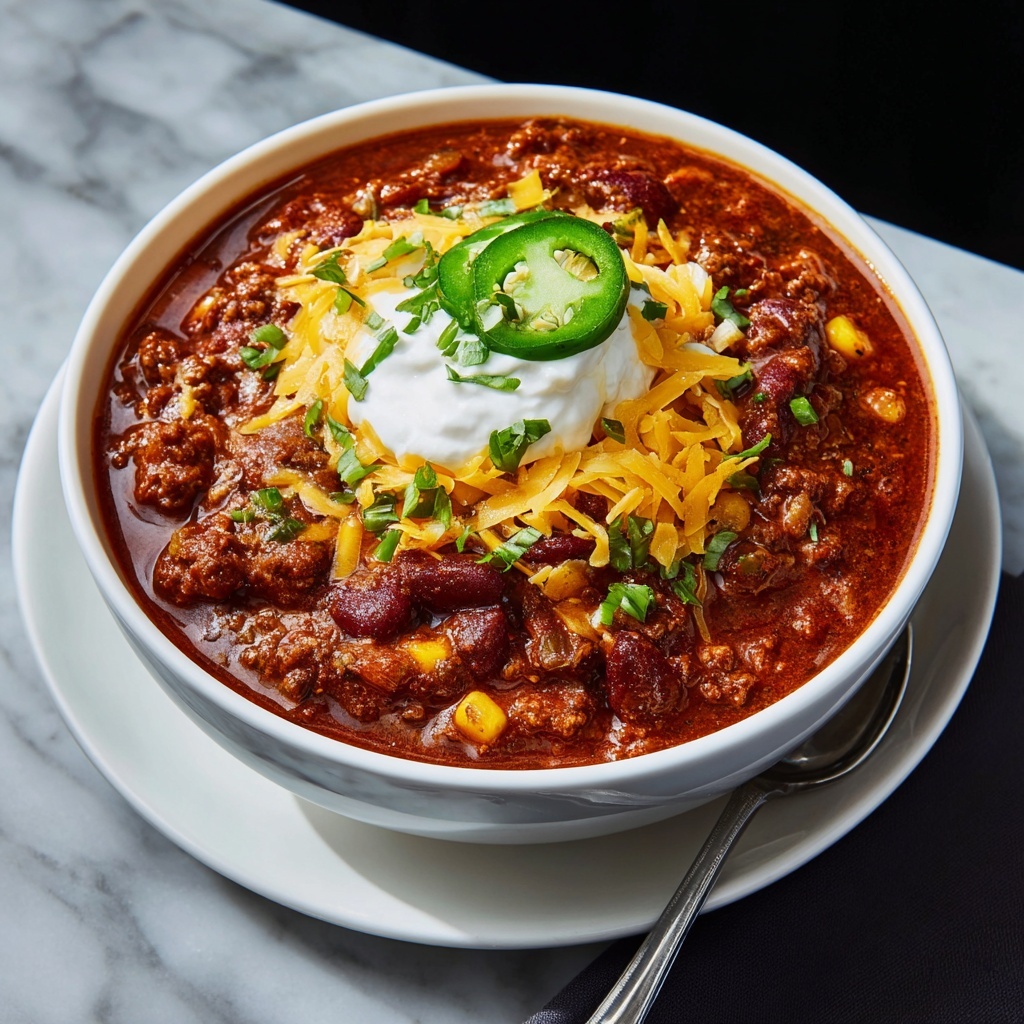 Quick & Easy Stovetop Chili Recipe - Recipe Image