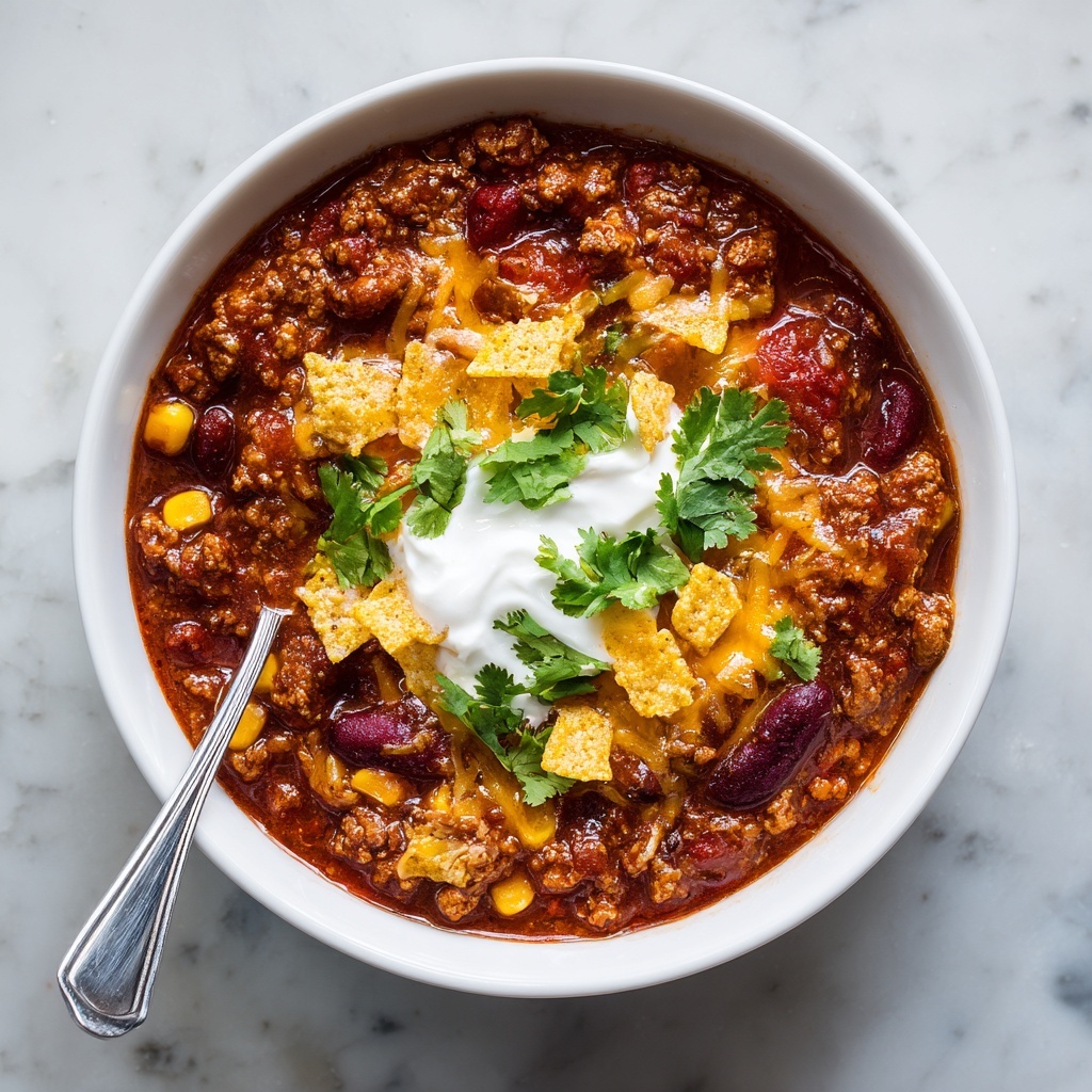 Cornbread Chili Casserole Recipe - Recipe Image