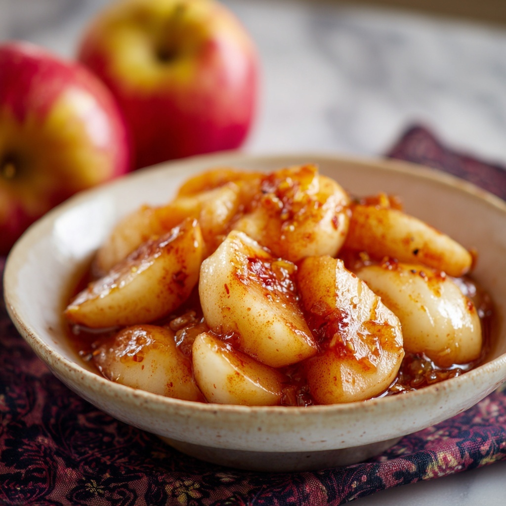 Irresistible Slow Cooker Fried Apples for Cozy Nights Recipe - Recipe Image