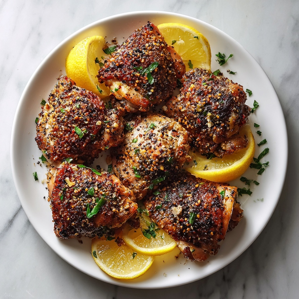 Juicy Baked Chicken Thighs Recipe - Recipe Image
