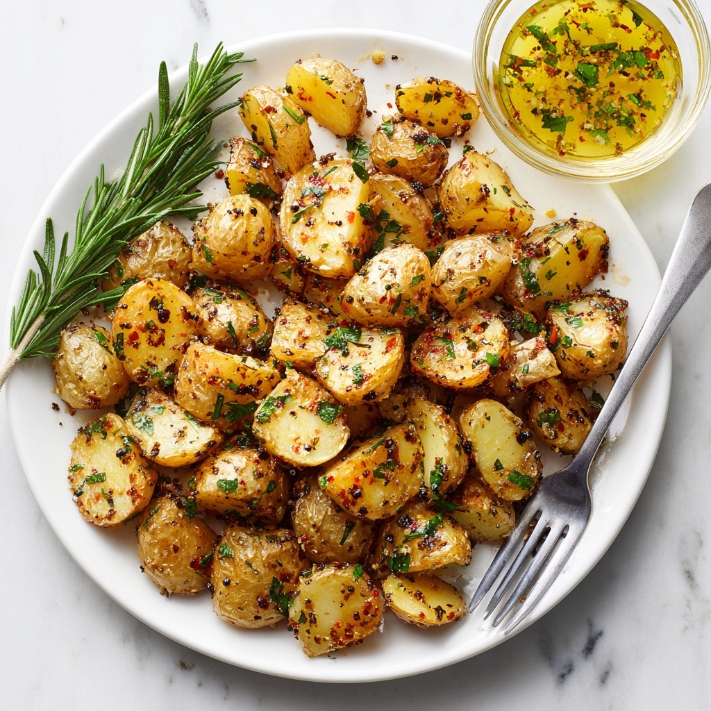 Garlic Roasted Potatoes Recipe - Recipe Image