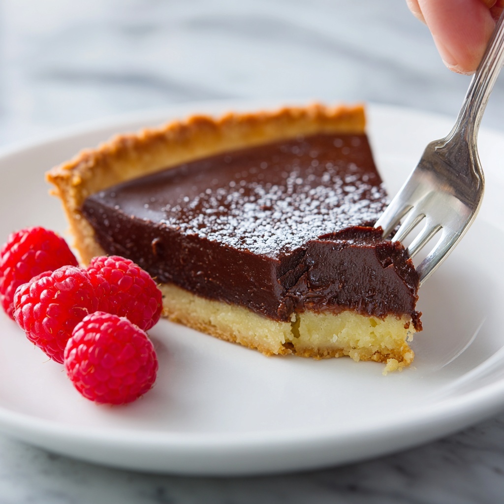 Decadent Hot Fudge Pie Recipe - Recipe Image