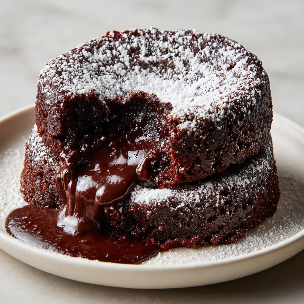 Protein Lava Cake (Gluten Free, Low Sugar) Recipe - Recipe Image