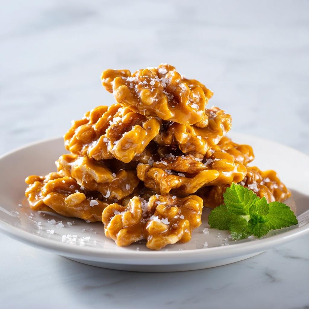 Keto Toffee Walnuts Recipe - Recipe Image