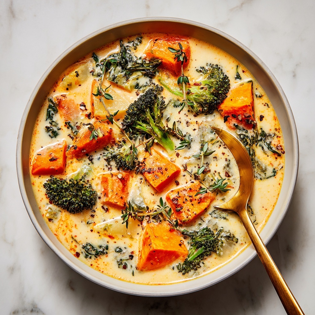 Broccoli Potato Cheese Soup Recipe - Recipe Image