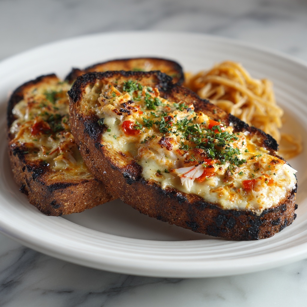Easy & Quick Crab Melts Recipe - Recipe Image