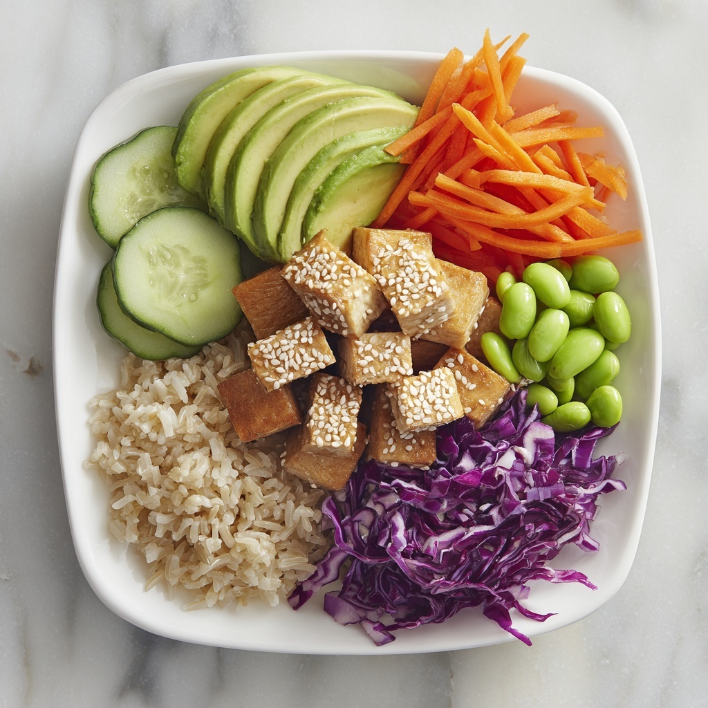 Tofu & Veggie Rice Bowl Recipe - Recipe Image
