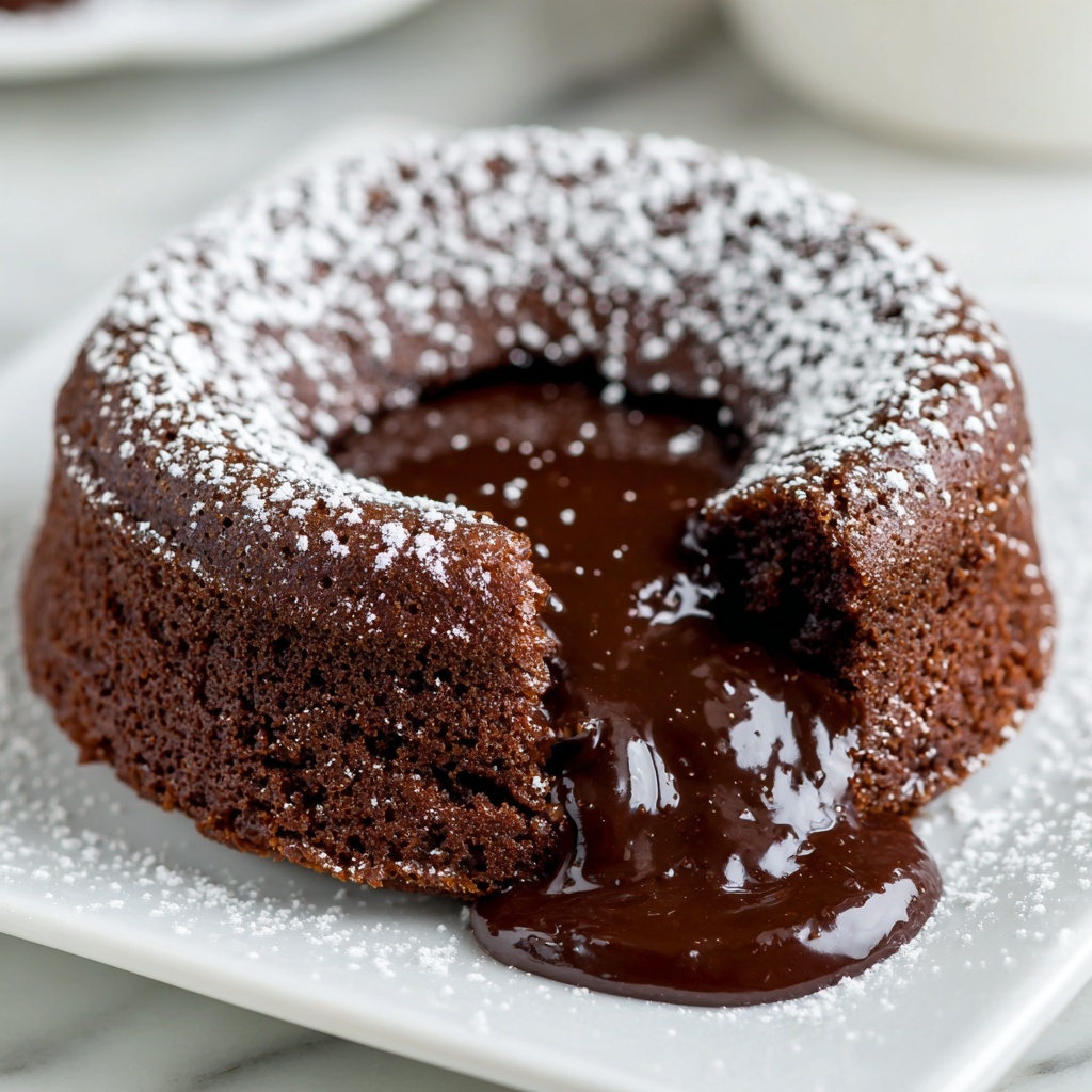 Cinnamon Spiced Chocolate Lava Cakes Recipe - Recipe Image