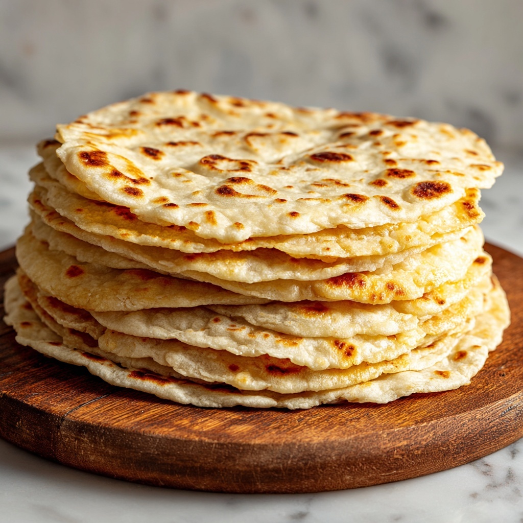 Homemade Flour Tortillas from Scratch Recipe - Recipe Image