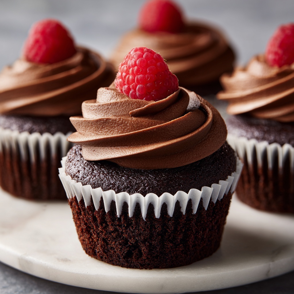 Vegan Chocolate Cupcakes Recipe - Recipe Image