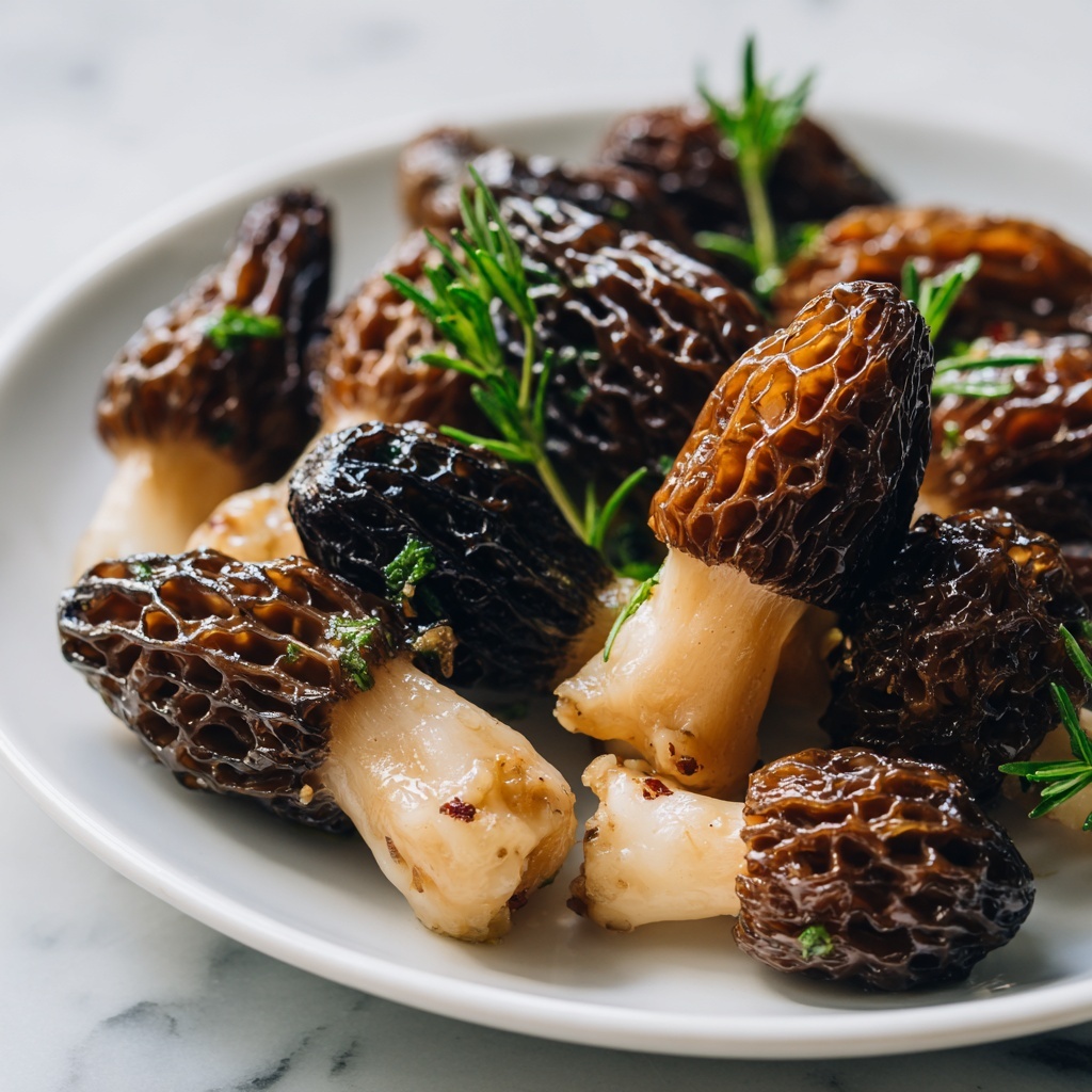 Pan-Fried Morel Mushrooms Recipe - Recipe Image