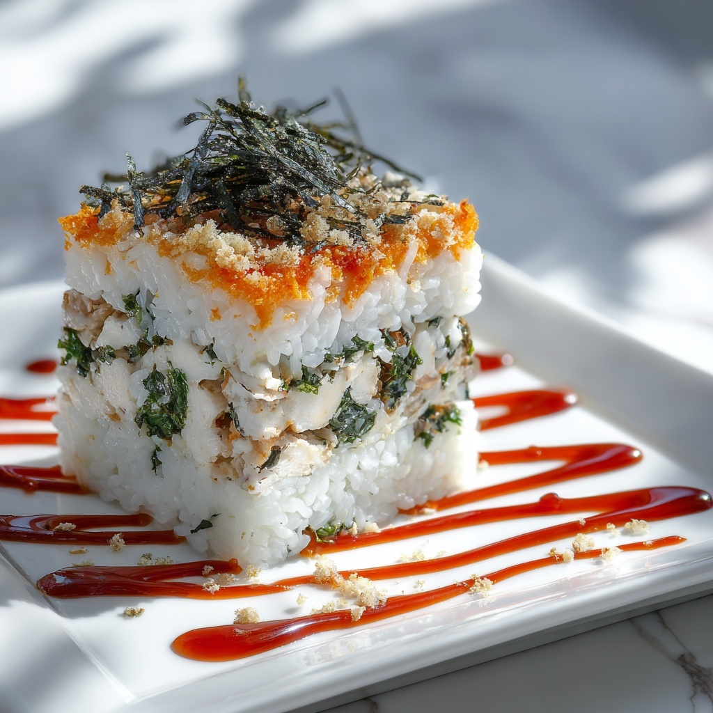 Sushi Bake Casserole Recipe - Recipe Image