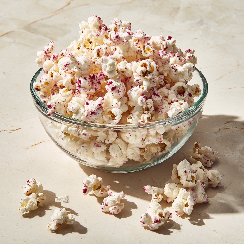 Peppermint Popcorn: 15-Minute Festive Joy Recipe - Recipe Image