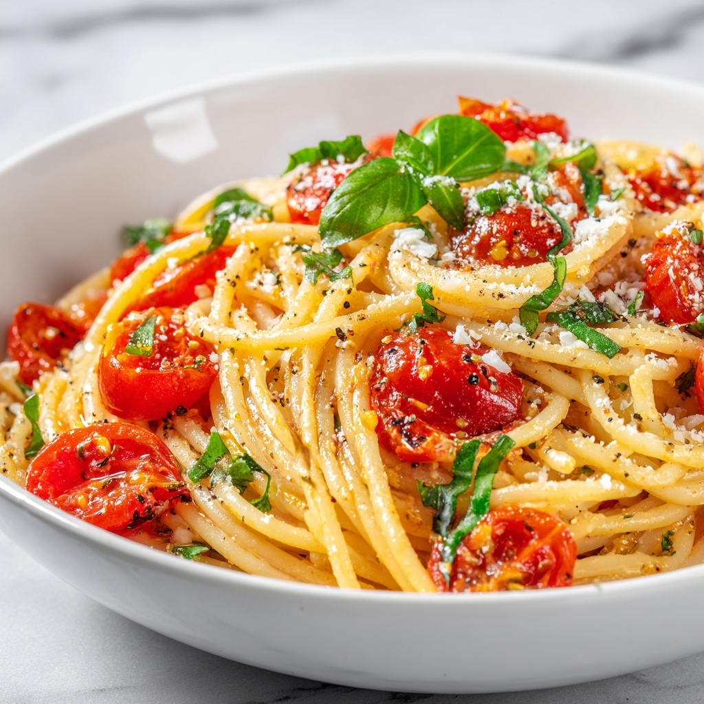 Tomato Basil Pasta Recipe - Recipe Image