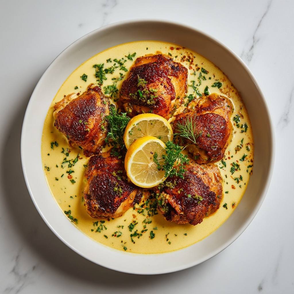 Garlic Parmesan Chicken in White Wine Cream Sauce Recipe - Recipe Image