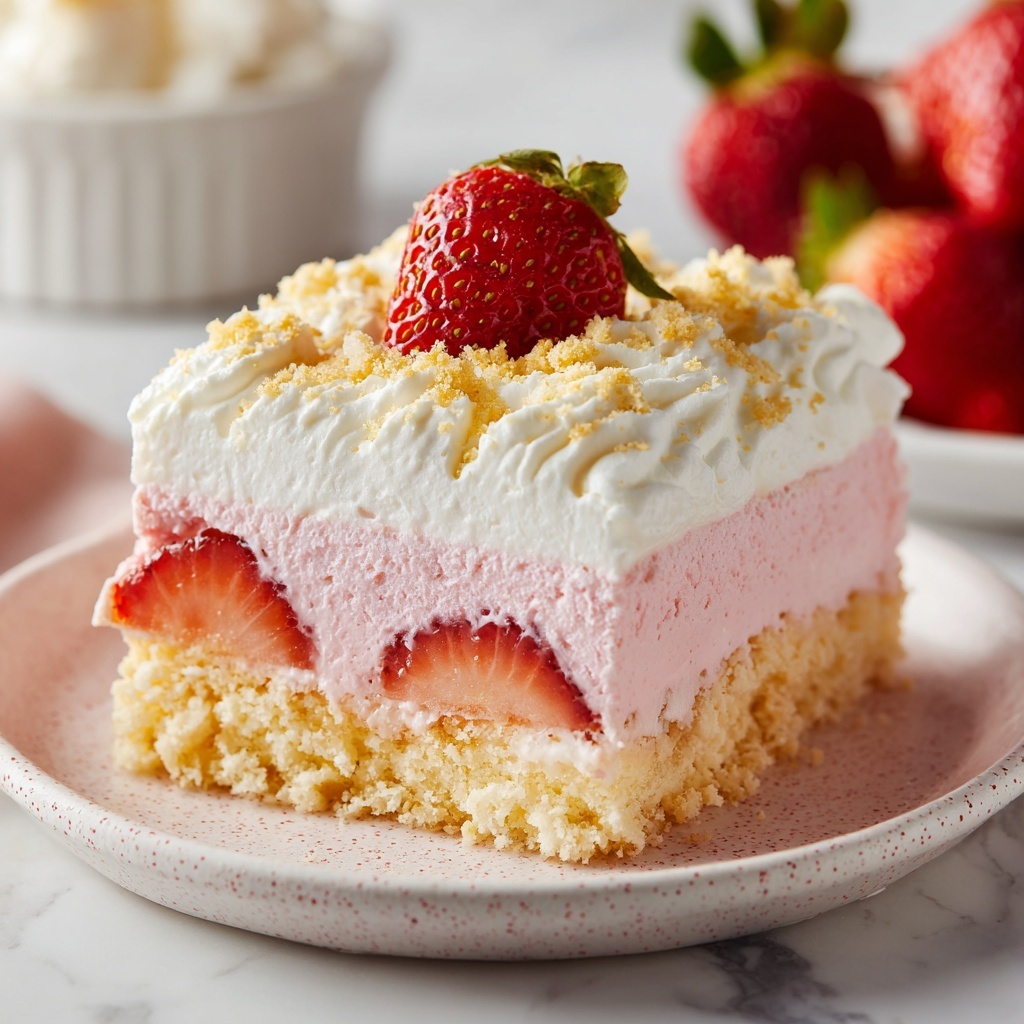 Strawberry Shortcake Swiss Roll Recipe - Recipe Image